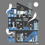 Art Print (GID): Hip Hop Haunted House