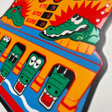 Sticker(Big/Embossed): Gator Panic
