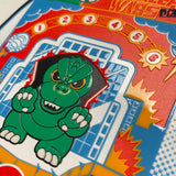 Sticker (Big/Embossed): Godzilla Wars Jr