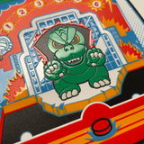 Sticker (Big/Embossed): Godzilla Wars Jr