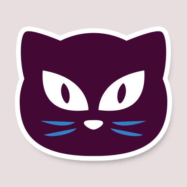 Sticker: Cat Head