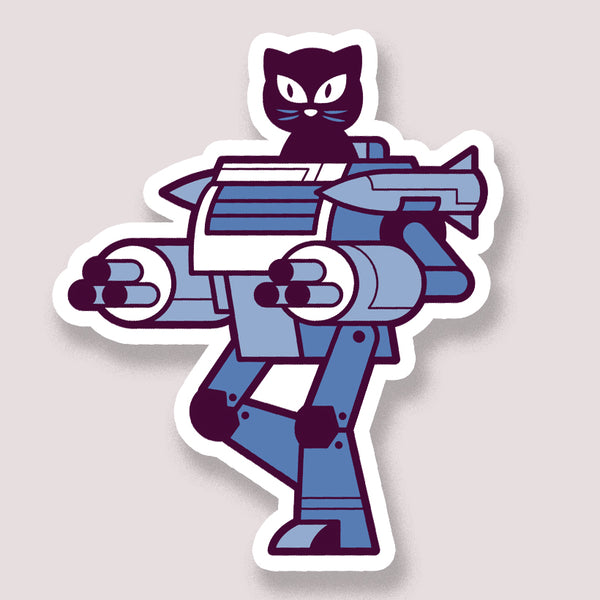 Sticker: Cat Mech