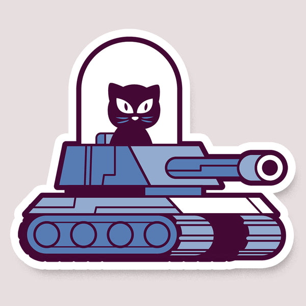 Sticker: Cat Tank
