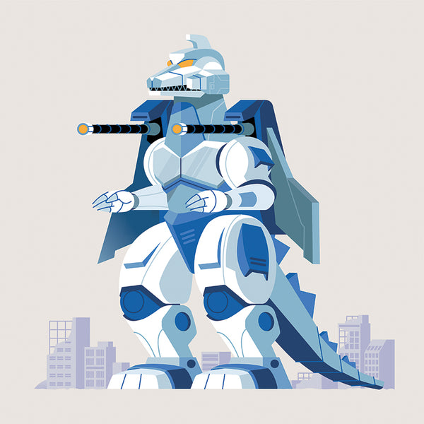 Art Print: Mecha Godzilla