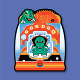 Sticker (Big/Embossed): Godzilla Wars Jr