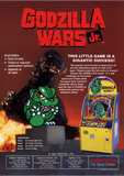 Sticker (Big/Embossed): Godzilla Wars Jr