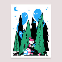 Art Print (Screenprint): Forest Adventure