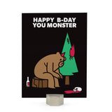 Birthday: Monster Card