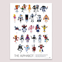 Art Print: Alphabot
