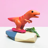 Art Figure: Rexy (Neon Coral)