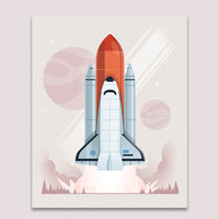 Art Print: NASA Shuttle